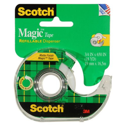 Scotch Tape and Dispenser