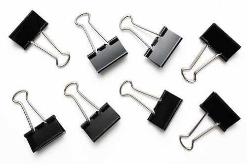 Medium Binder Clips (12 Pack)