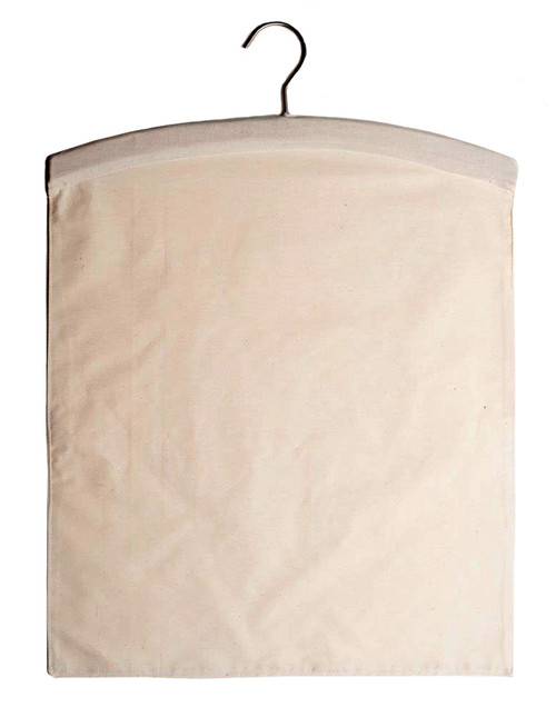 These Muslin Covered Wooden Hangers Make Organization Much Easier, Hang your Clothes and all of your accessories together! !6" Wide By 18" Long