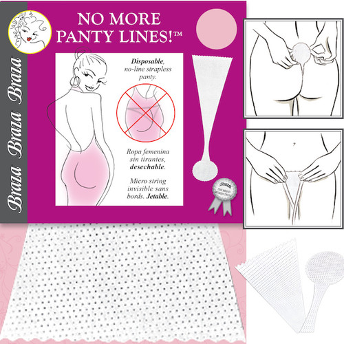 Braza No More Panty Lines - Disposable (3 Pack)