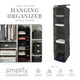 Hanging Hat or Sweater Organizer (6 Shelves)