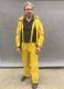 XXL Two Piece Rainsuit (YELLOW)