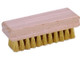 Suede Brush - Brass Bristles