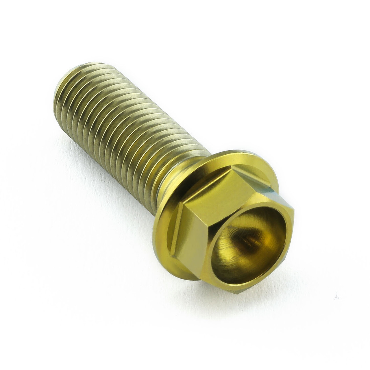 Titanium Flanged Hex Head Bolt M10x(1.25mm)x30mm | Pro-Bolt