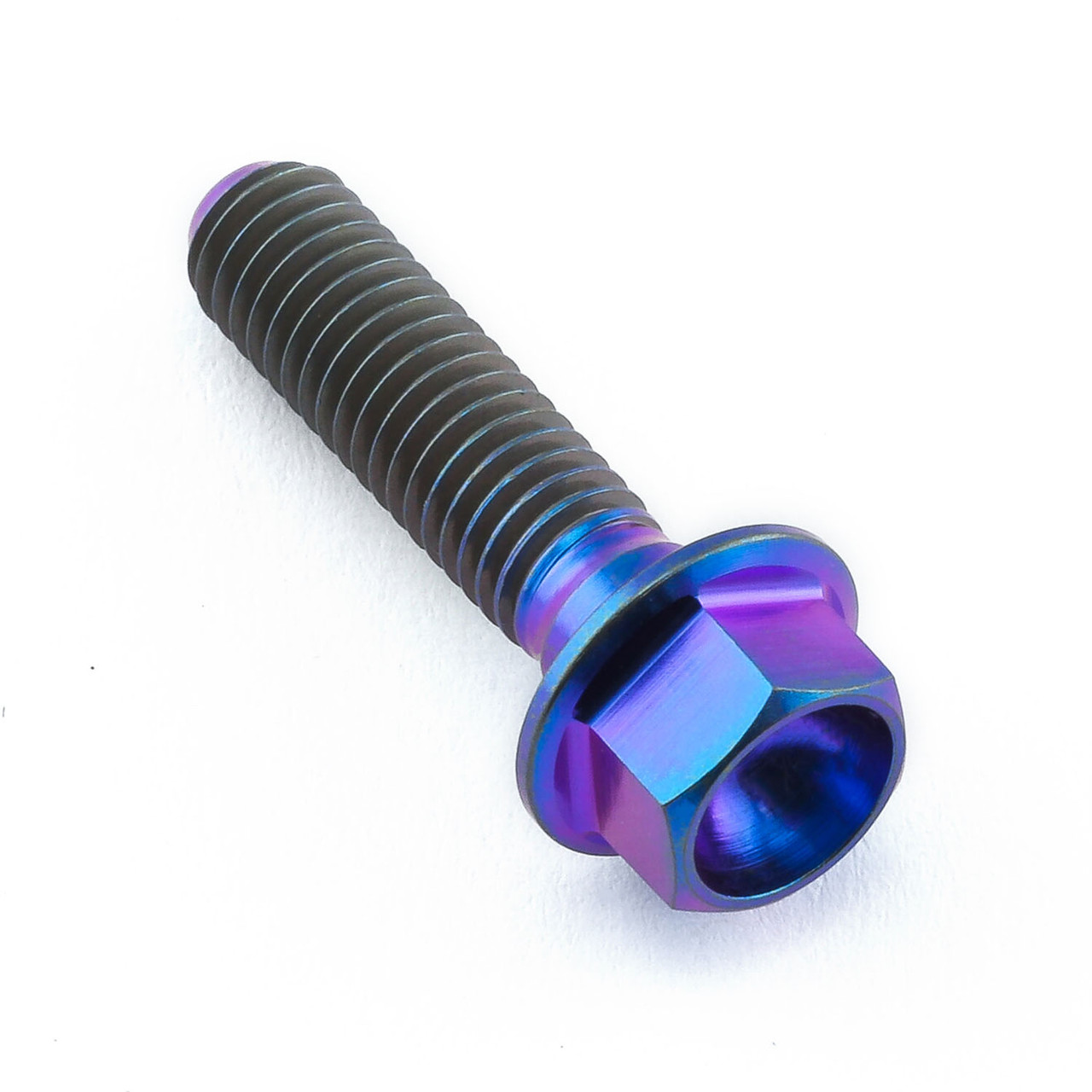 Titanium Flanged Hex Head Bolt M5x(0.80mm)x20mm | Pro-Bolt