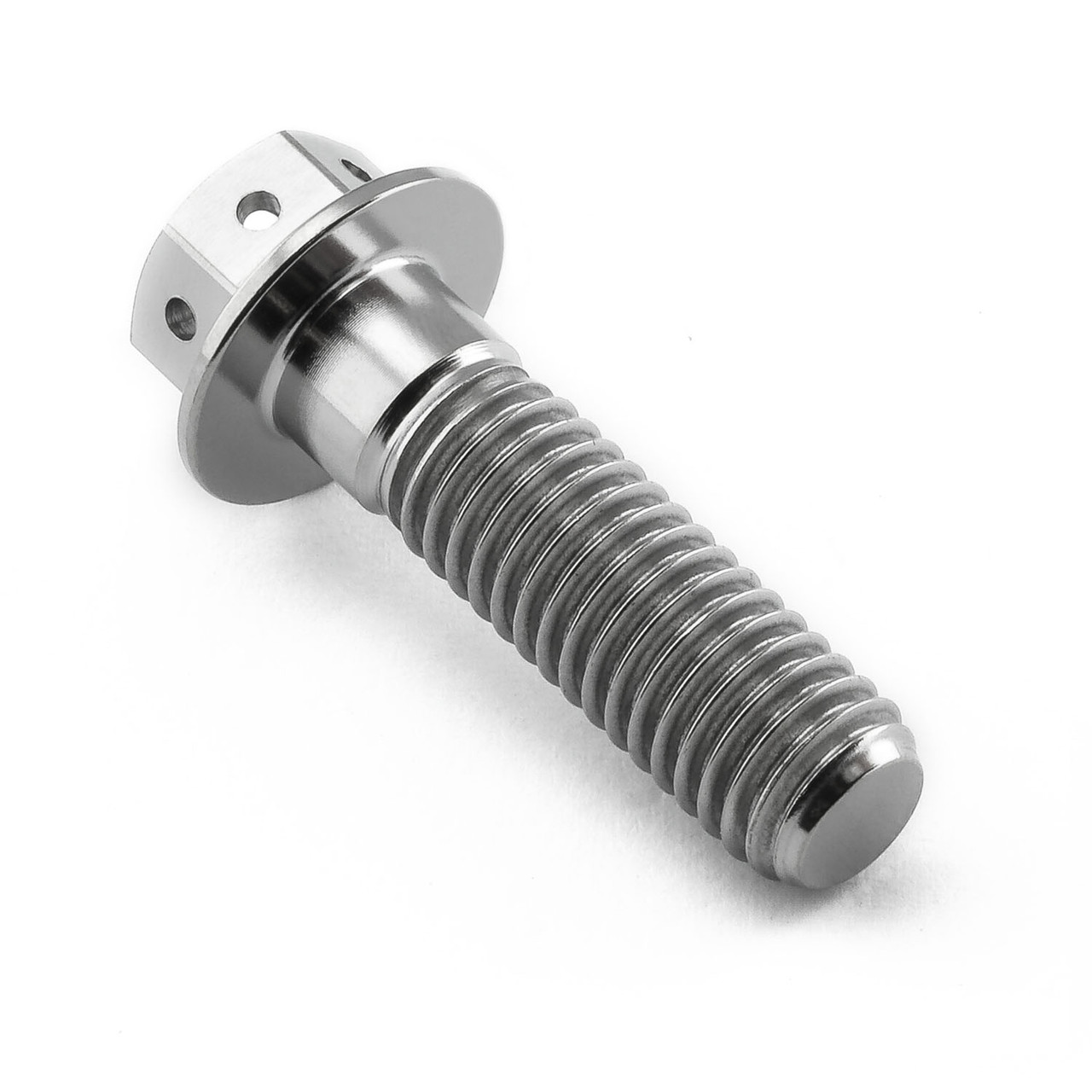 Titanium Flanged Hex Head Bolt M8x(1.25mm) 28mm Race Spec | Pro-Bolt