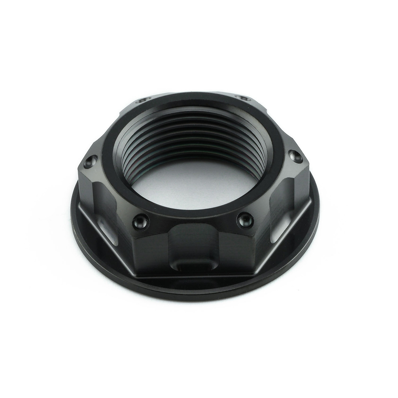 Titanium Yoke Nut Open Flanged M24x(1.50mm) | Pro-Bolt