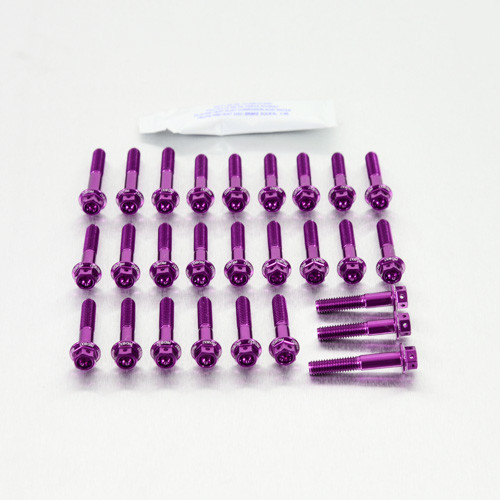 Aluminium Engine Kit Kawasaki Z1000 Race Spec Etched 10-13 | Pro-Bolt