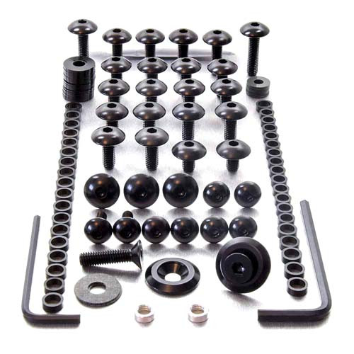 Complete Fairing Fastener Kit – Aluminium Screws & Clips Fit All Yamaha Models & Years