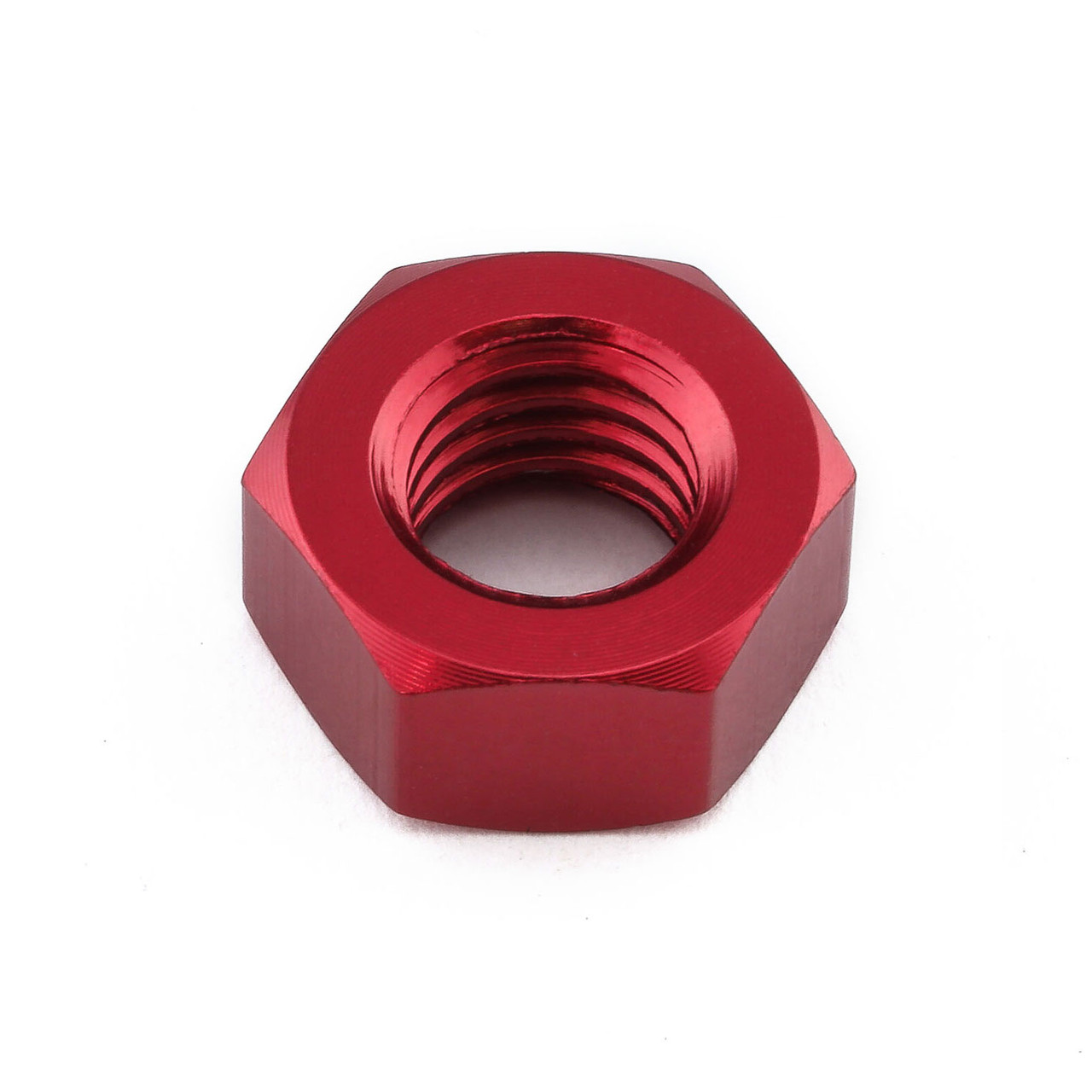 Aluminium Full Nut M8x(1.25mm) Left Hand Thread | Pro-Bolt