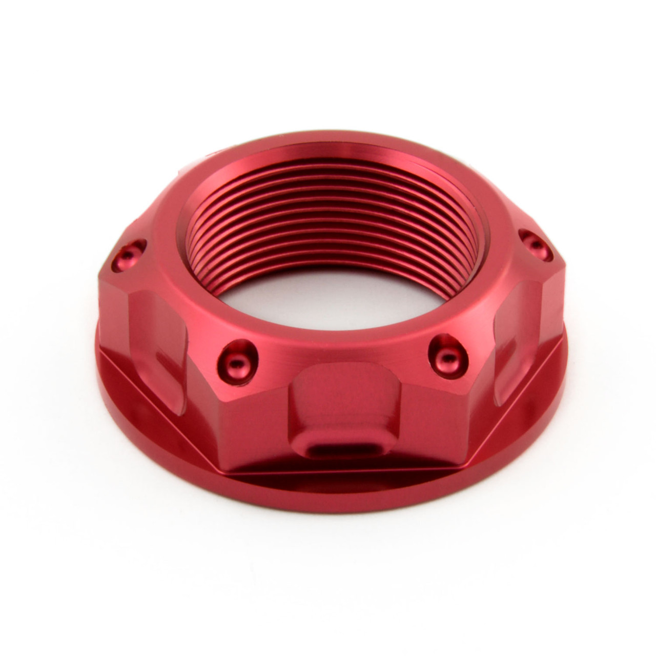 スキー ta-k Aluminium Flanged Top Yoke Nut M22x(1.00mm) Open | Pro-Bolt