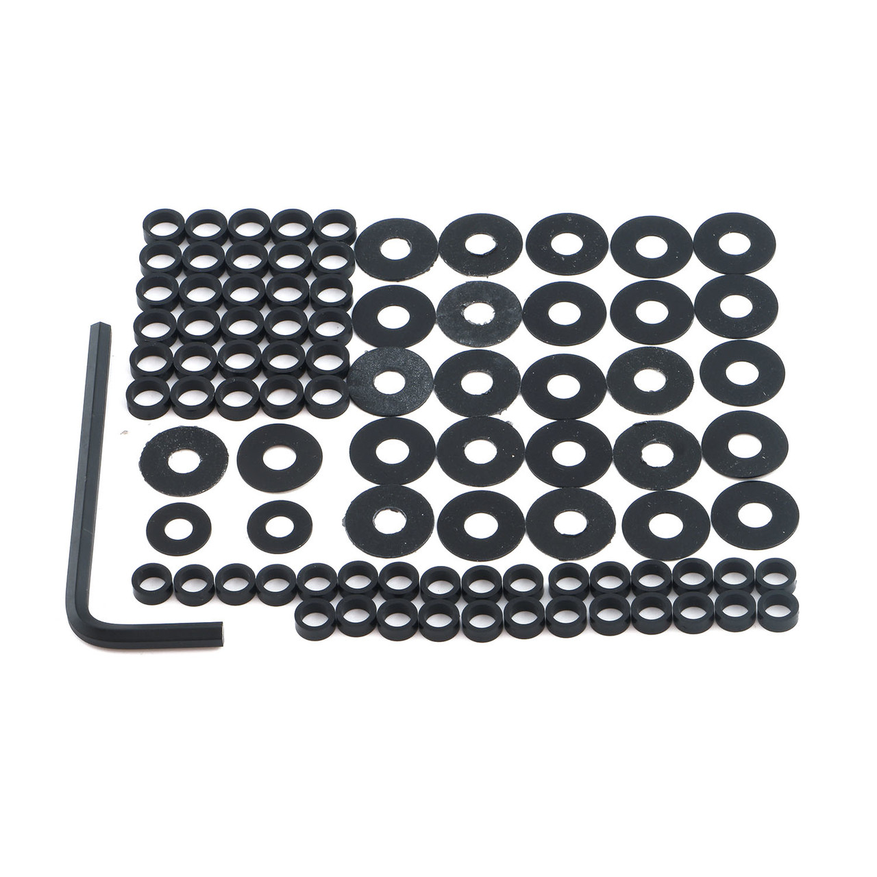 Fairing Bolt Kit For Honda CBR1000RR 2004-2005 – Black Alloy Screws & Washers 13 thumbnail image