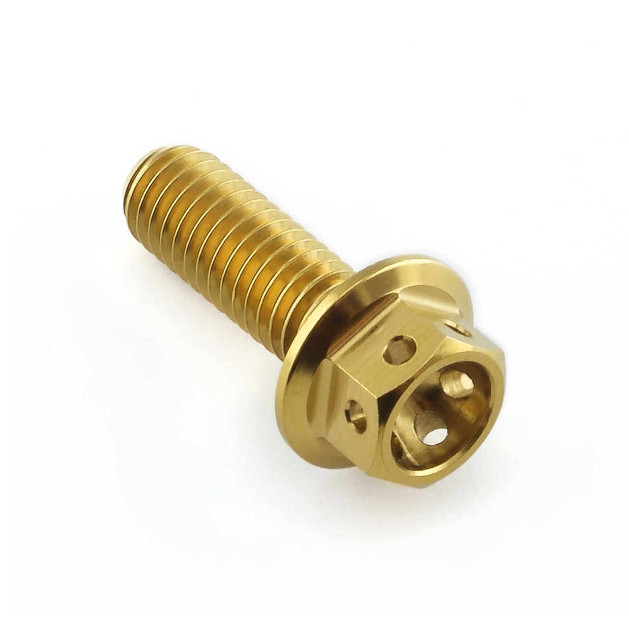 Stainless Steel Flanged Hex Head Bolt M6x(1.00mm)x18mm Race Spec