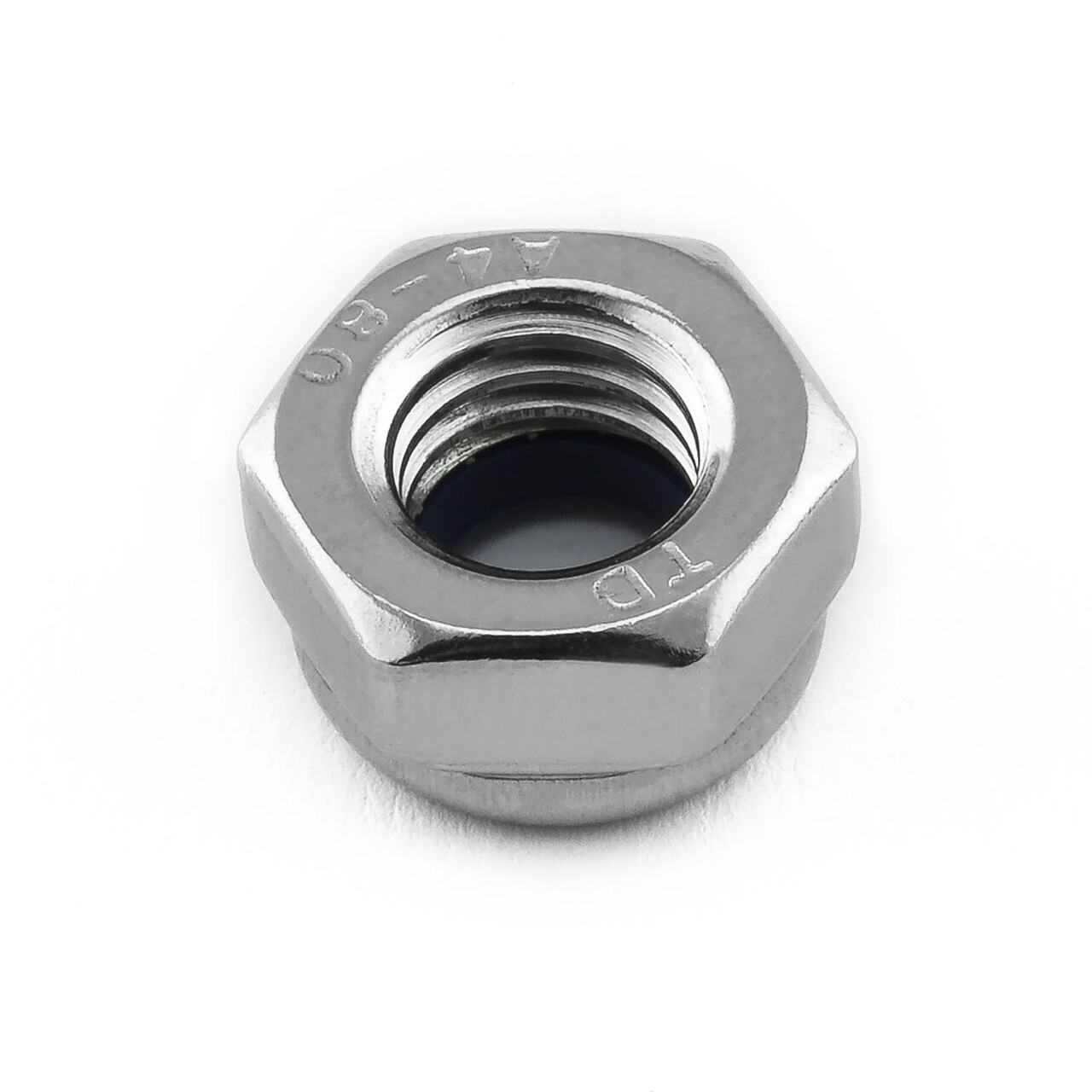Stainless Steel A4 Nylock Nut M8x(1.25mm) | Pro-Bolt