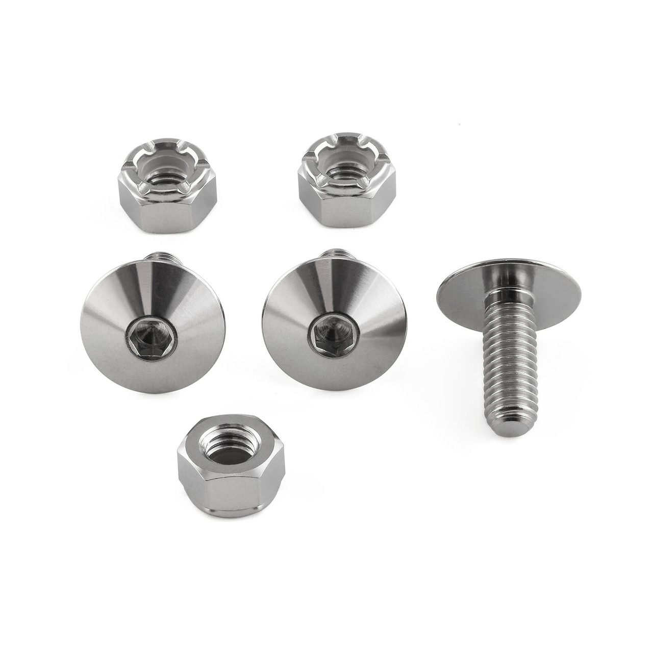Titanium Number Plate Kit 3 Bolts | Pro-Bolt