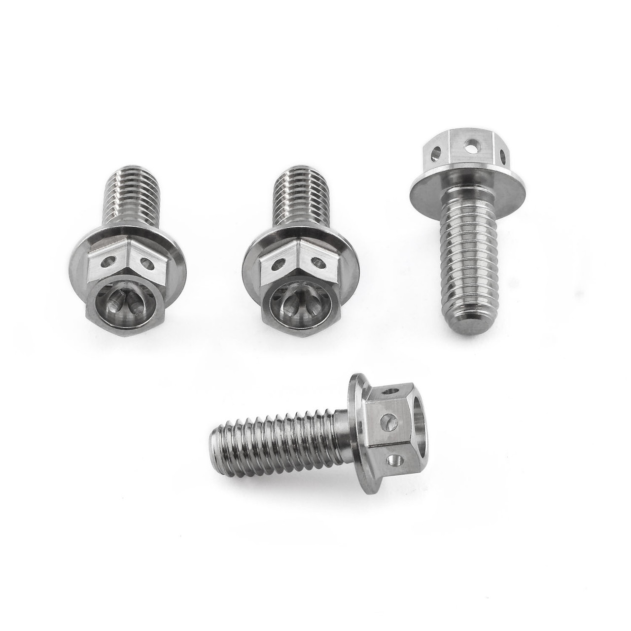 Stainless Steel Disc Bolt Rear Flanged Hex Head Bolt M6 x 15mm