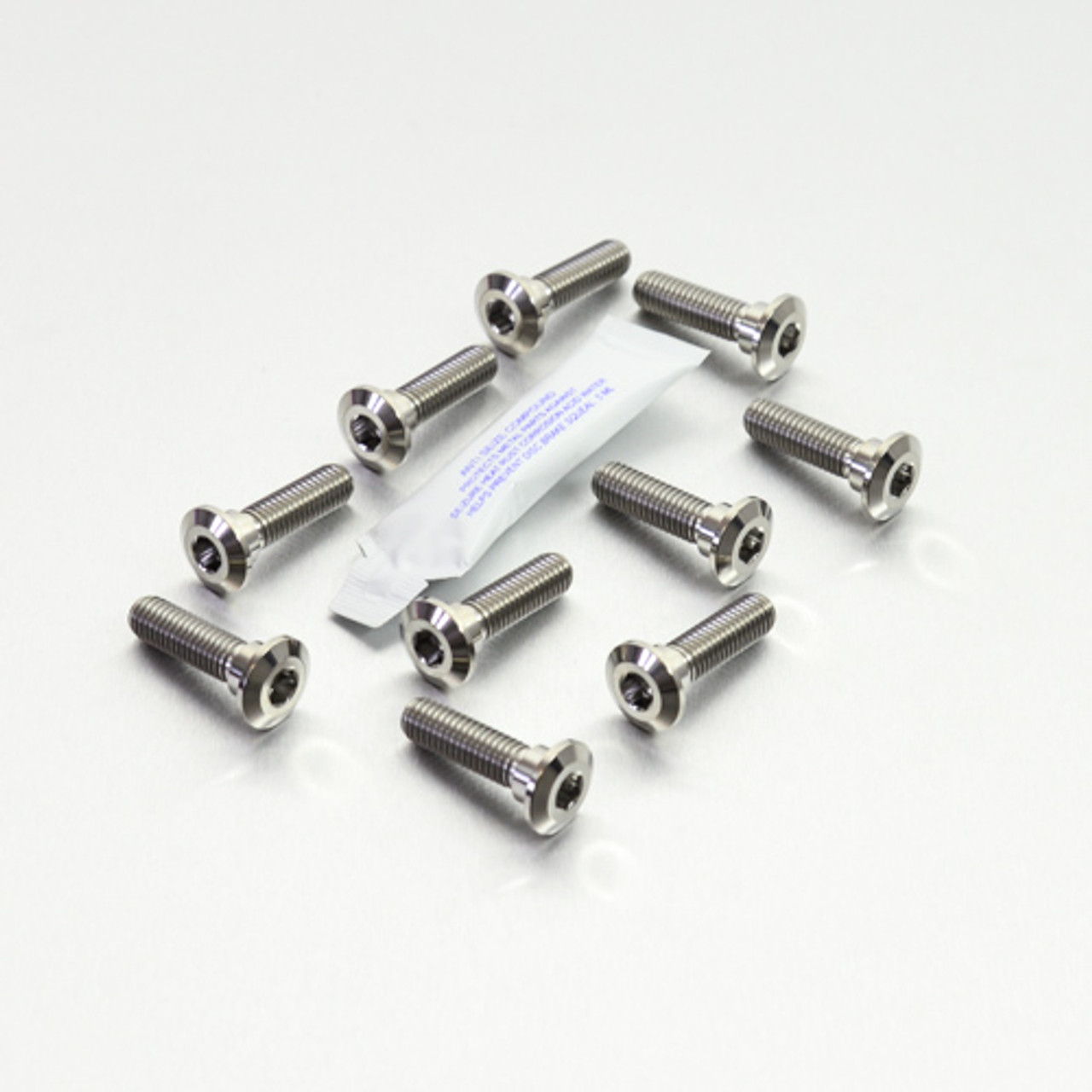 Titanium Disc Bolt To Fit Kawasaki/Suzuki M8x30mm Pack x10