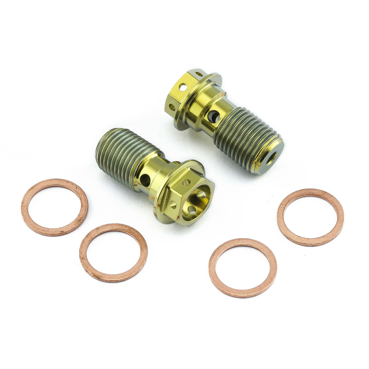Titanium Banjo Bolt Single M10x(1.00mm) Rear Brake Master Cylinder