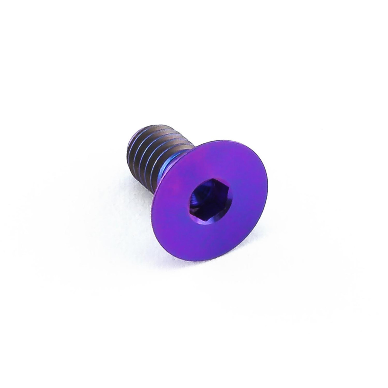 RaceTi M4 X 15 Titanium Countersunk Screws – DIN7991, 0.7mm Pitch, 3mm Allen, Packs Available (Made In UK)