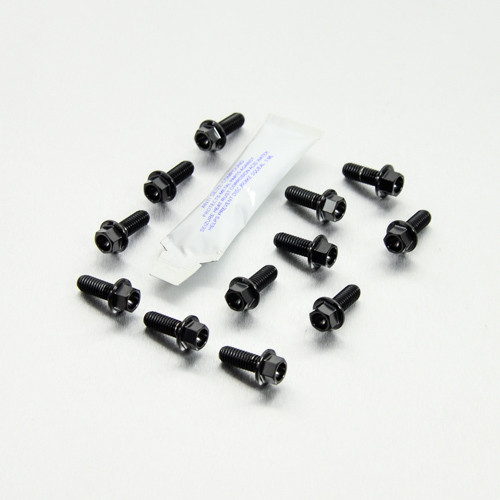 Titanium Disc Bolt M6x16mm Flanged Hex Pack x12 | Pro-Bolt