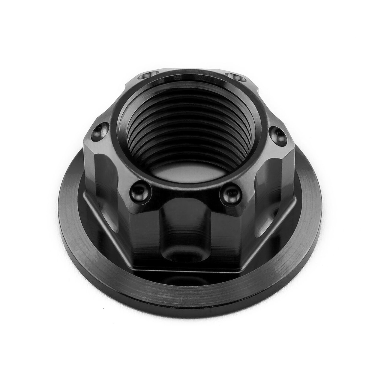 Titanium Flanged Axle Nut M16x(1.50mm) Rear Wheel | Pro-Bolt
