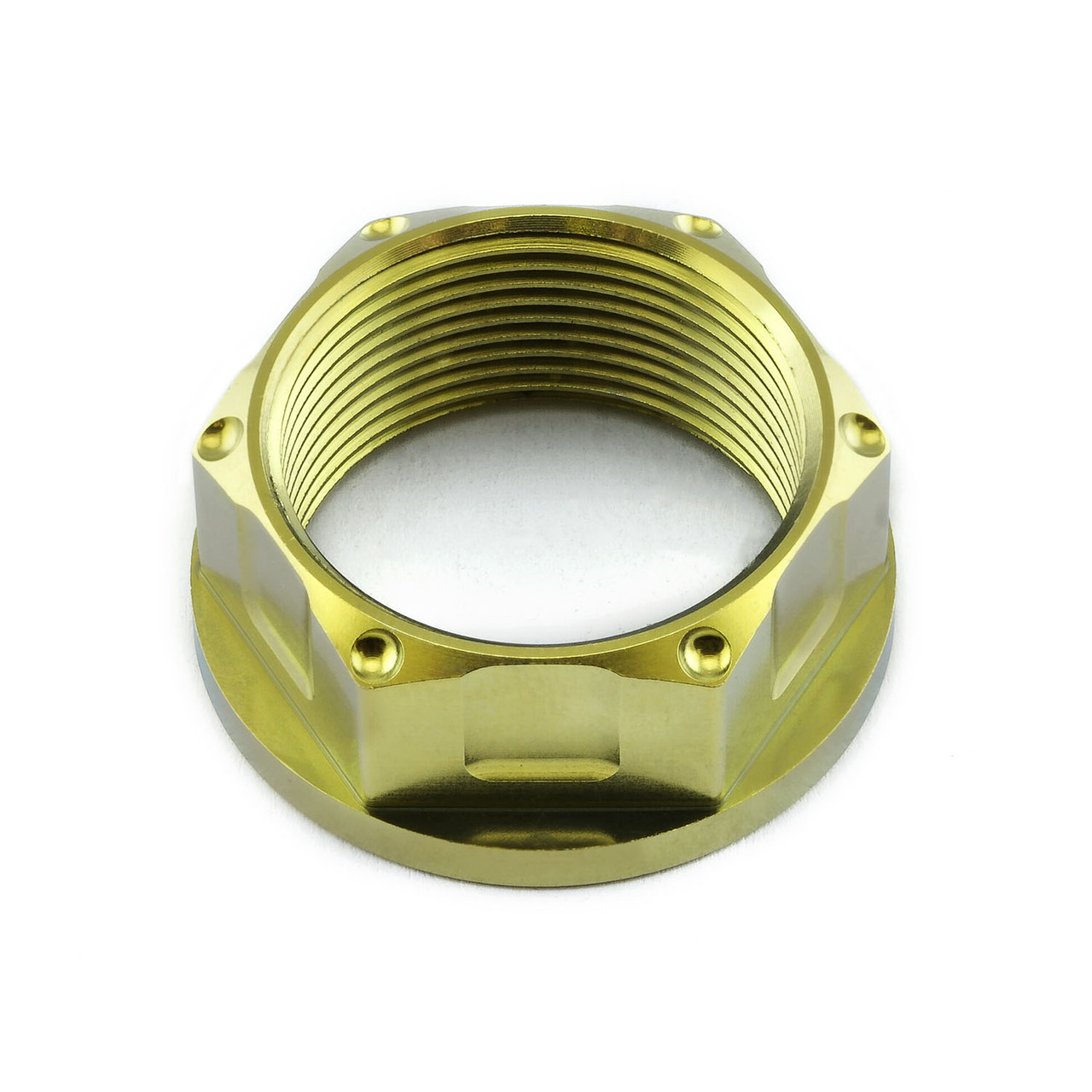 Titanium Flanged Nut M25 x(1.25mm) | Pro-Bolt