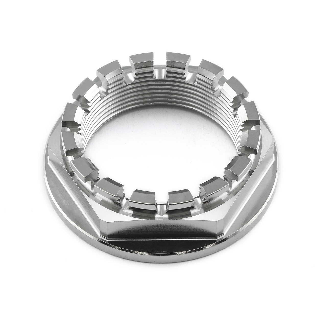 Titanium Flanged Axle Nut M38x(1.50mm) Rear Wheel | Pro-Bolt