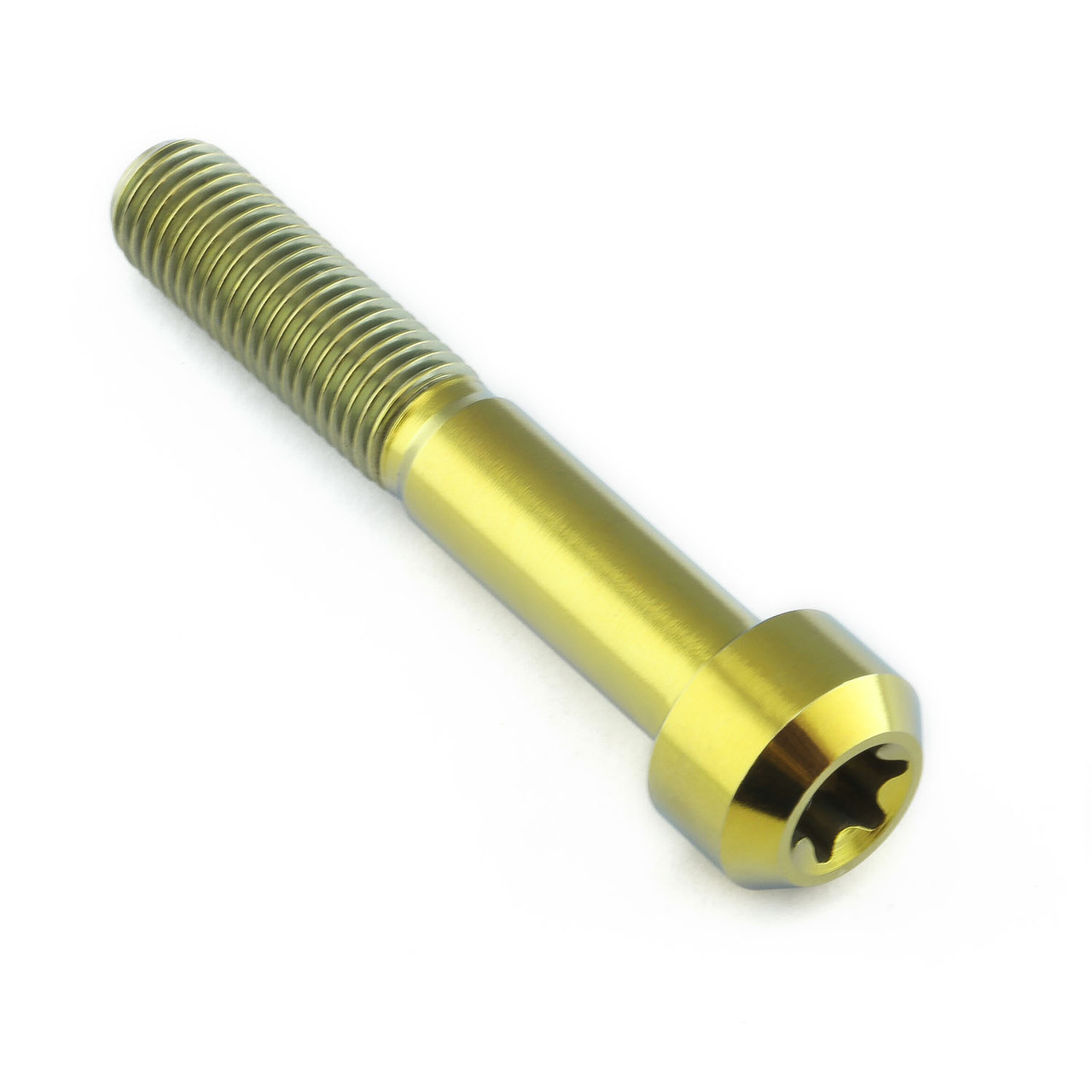 Titanium Cylindrical Head Torx Drive Bolt M10x(1.25mm)x60mm T50