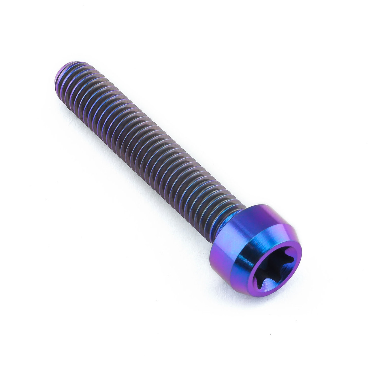 Titanium Cylindrical Head Torx Drive Bolt M8x(1.25mm)x45mm T45