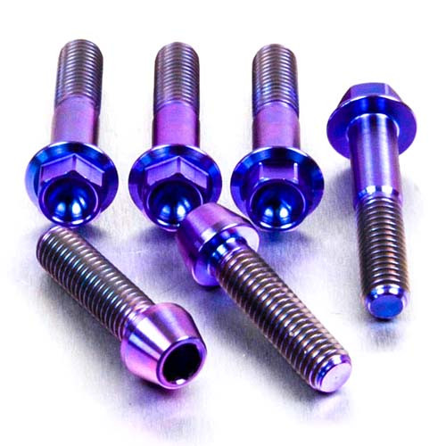 Titanium Top & Bottom Clamp Yoke Pinch Kit | Pro-Bolt