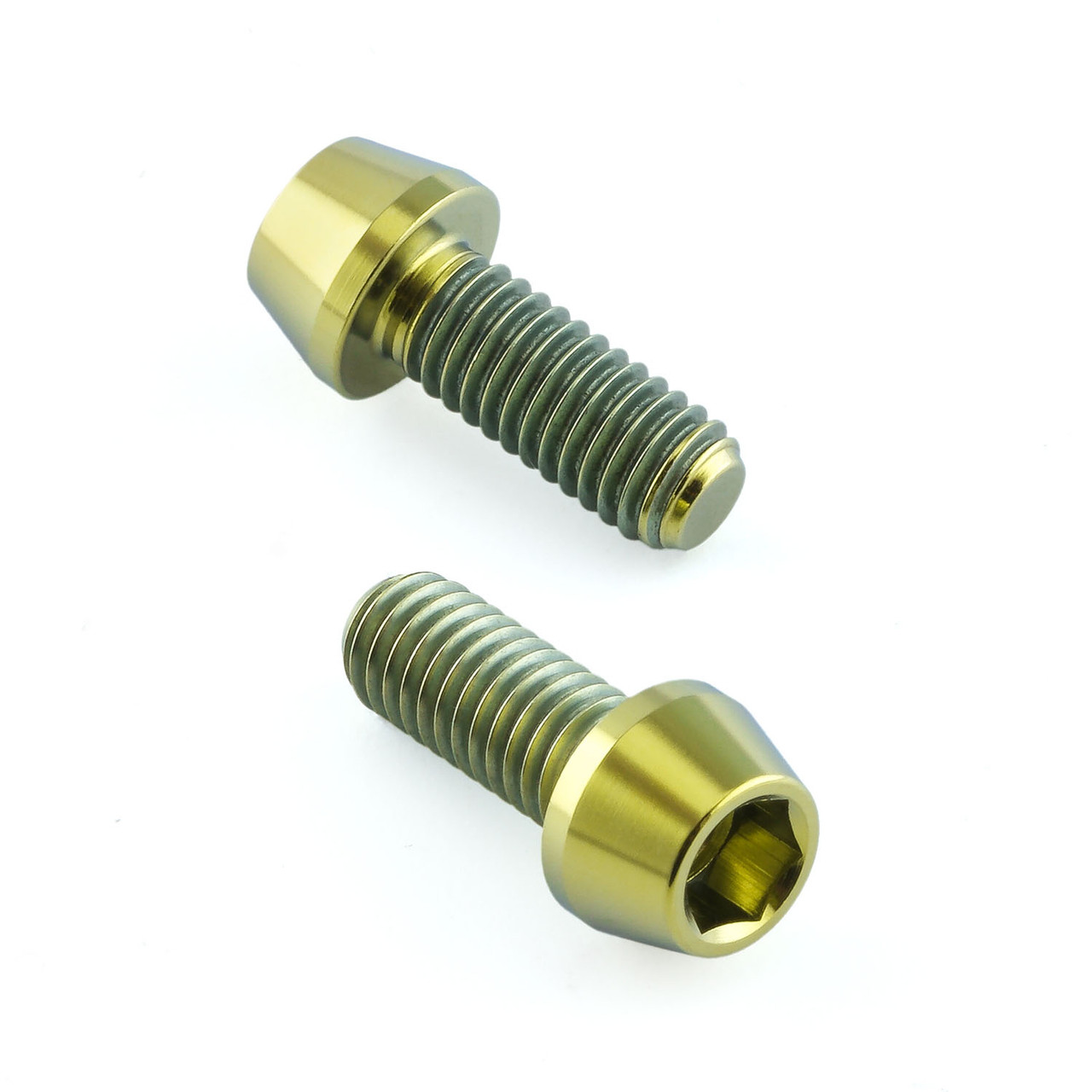 TKS Mサイズ Titanium Crank Arm Pinch Bolts M6x(1.00mm)x15mm Socket Cap - Pack