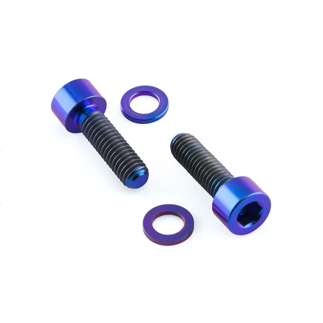 Titanium Crank Arm Pinch Bolts M6x(1.00mm)x20mm Parallel Socket