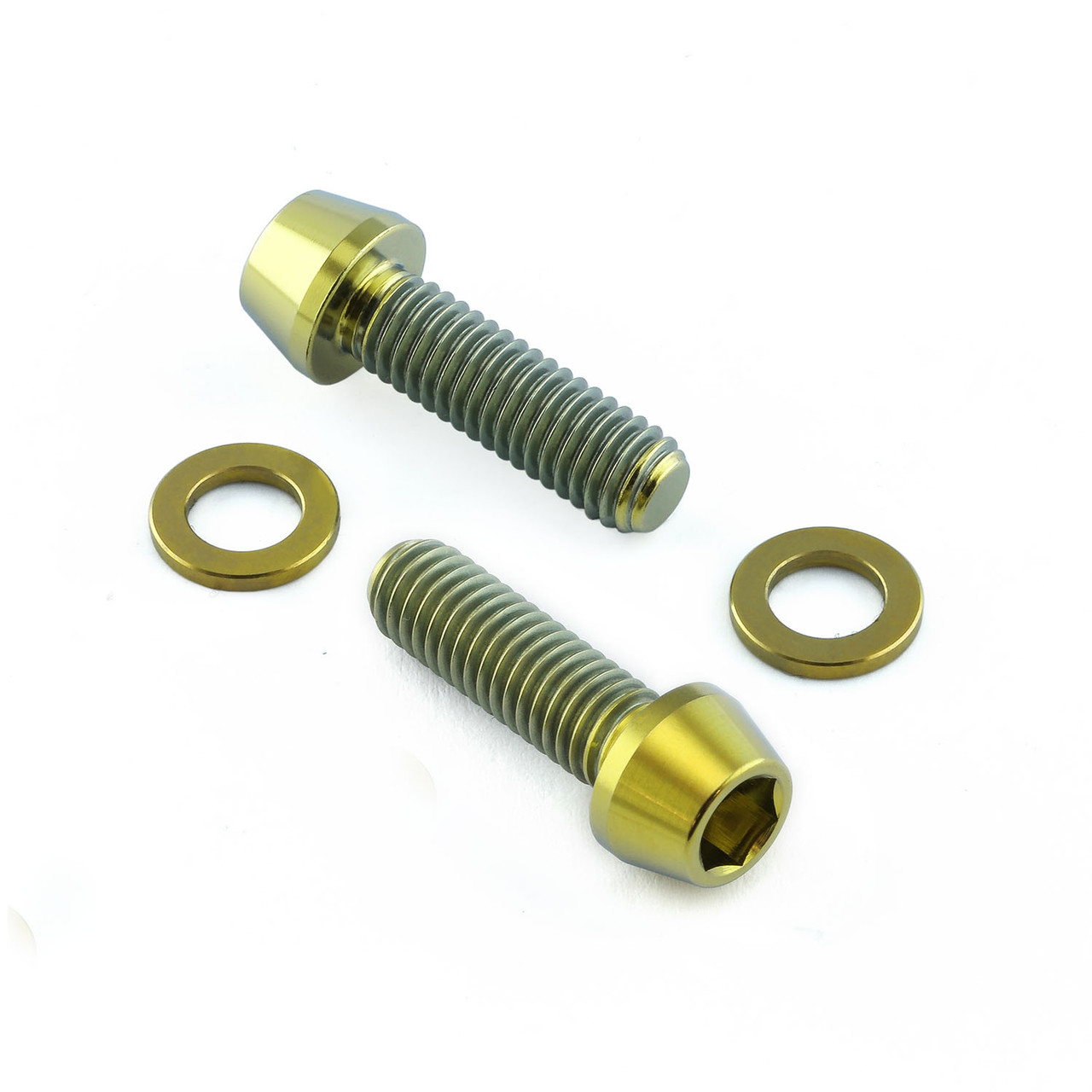Titanium Crank Arm Pinch Bolts M6x(1.00mm)x20mm Socket Cap w