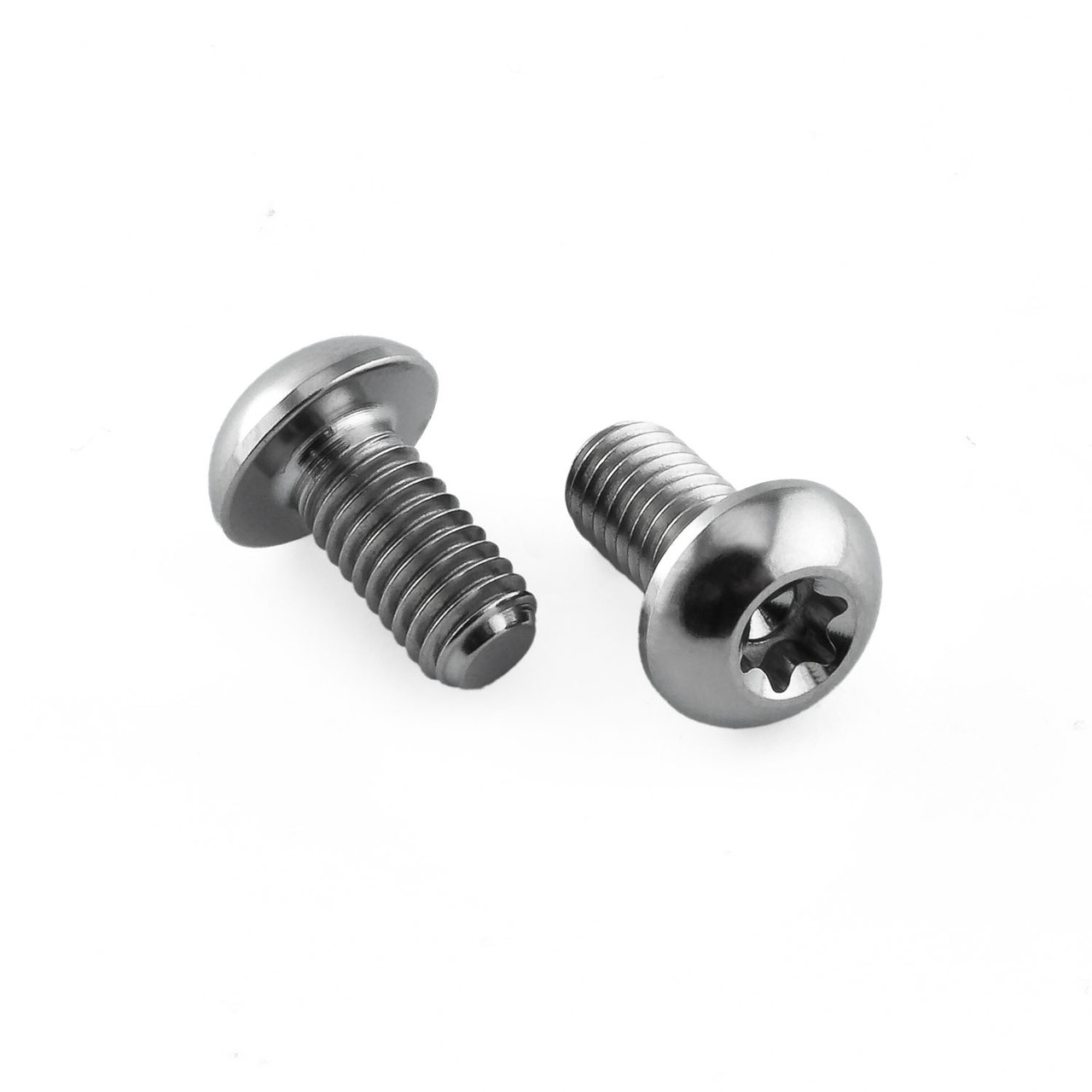 Titanium Water Bottle Cage Bolts M5x(0.80mm)x10mm Button Head Torx