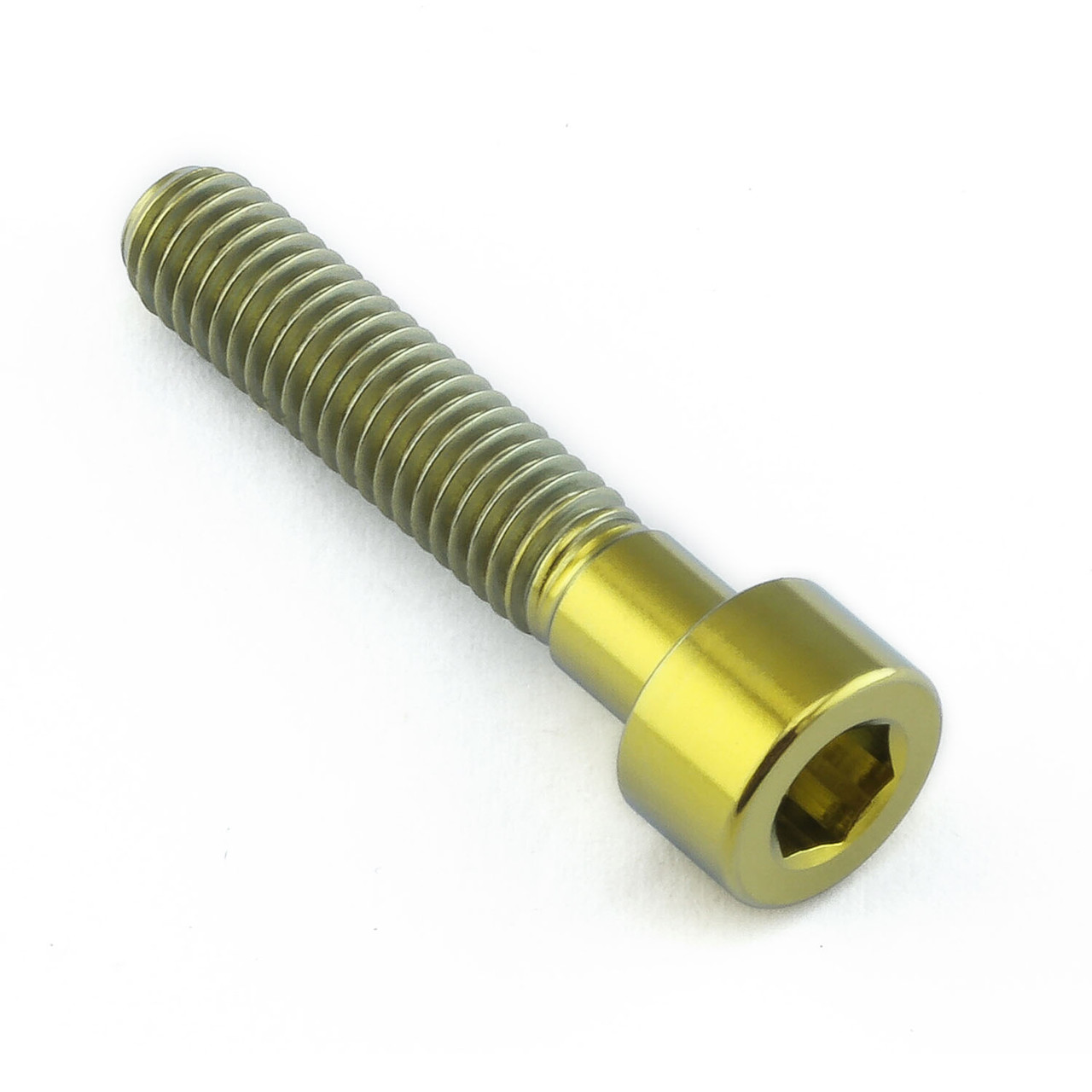 Titanium Top Cap Bolt Kit M6x(1.00mm)x30mm Parallel Head Socket