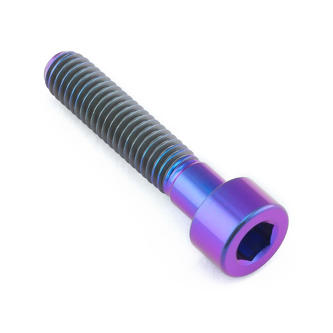 Titanium Top Cap Bolt Kit M6x(1.00mm)x30mm Parallel Head Socket