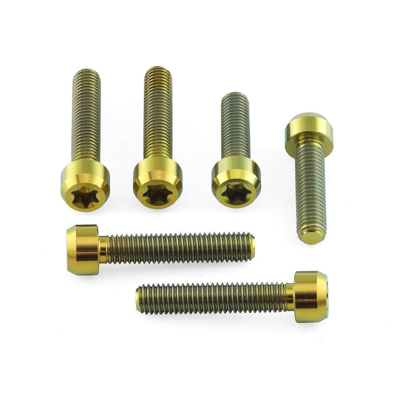 Titanium Top & Bottom Clamp Yoke Pinch Kit Torx Drive | Pro-Bolt