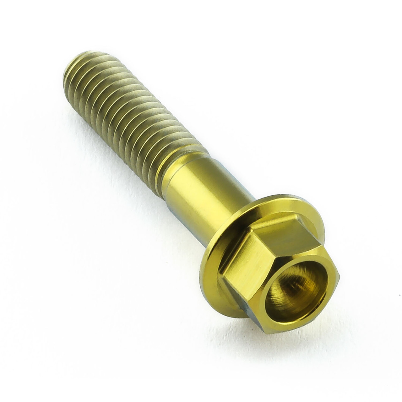 ❁ *M* ❁ページです Titanium Flanged Hex Head Bolt M6x(1.00mm)x30mm | Pro-Bolt