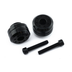 Aluminium Bar Ends Yamaha 10 (35mm Bolts) Pair Black Aluminium Bar Ends Yamaha 10 (35mm Bolts) Pair Black