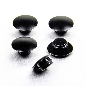 Aluminium Button Insert M10 (Fits 8mm AK) Pack x5 Black Aluminium Button Insert M10 (Fits 8mm AK) Pack x5 Black