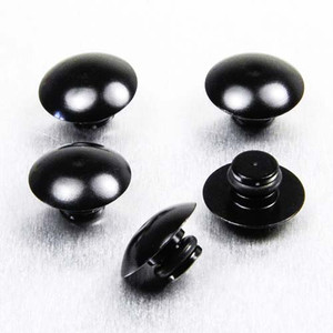 Aluminium Button Insert M8 (Fits 6mm AK) Pack x5 Black Aluminium Button Insert M8 (Fits 6mm AK) Pack x5 Black