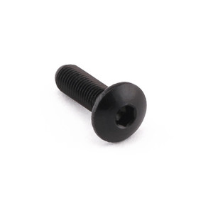 Aluminium Dome Head Bolt M4x(0.50mm)x12mm Black Aluminium Dome Head Bolt M4x(0.50mm)x12mm Black