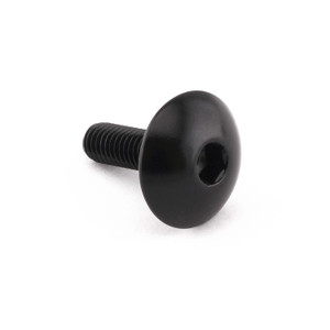 Aluminium Dome Head Bolt M5x(0.80mm)x16mm (16mm O/D) Black Aluminium Dome Head Bolt M5x(0.80mm)x16mm (16mm O/D) Black