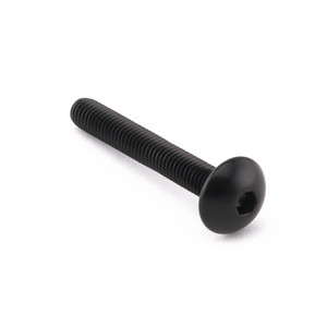 Aluminium Dome Head Bolt M5x(0.80mm)x35mm Black Aluminium Dome Head Bolt M5x(0.80mm)x35mm Black
