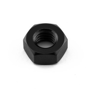 Aluminium Full Nut M6x(1.00mm) Black Aluminium Full Nut M6x(1.00mm) Black