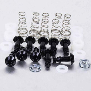 Aluminium Quick Release Stud 19mm Allen Key Pack x10 Black Aluminium Quick Release Stud 19mm Allen Key Pack x10 Black