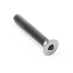 Titanium Countersunk Bolt M6x(1.00mm)x40mm Full Thread Titanium Countersunk Bolt M6x(1.00mm)x40mm Full Thread