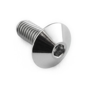 Titanium Dome Head Bolt M5x(0.80mm)x12mm Titanium Dome Head Bolt M5x(0.80mm)x12mm