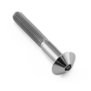 Titanium Dome Head Bolt M5x(0.80mm)x35mm Titanium Dome Head Bolt M5x(0.80mm)x35mm