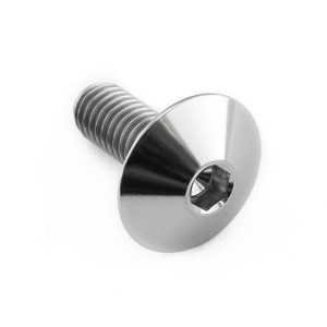 Titanium Dome Head Bolt M6x(1.00mm)x16mm Titanium Dome Head Bolt M6x(1.00mm)x16mm